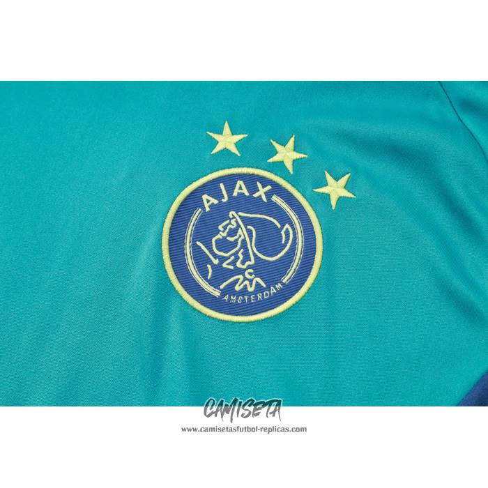 Chandal del Ajax 2024-2025 Manga Corta Verde - Pantalon Corto